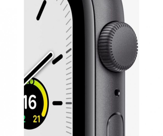 Apple Watch SE GPS 40mm Space Grey Aluminium Case with Midnight Sport Band (MKQ13) б/у